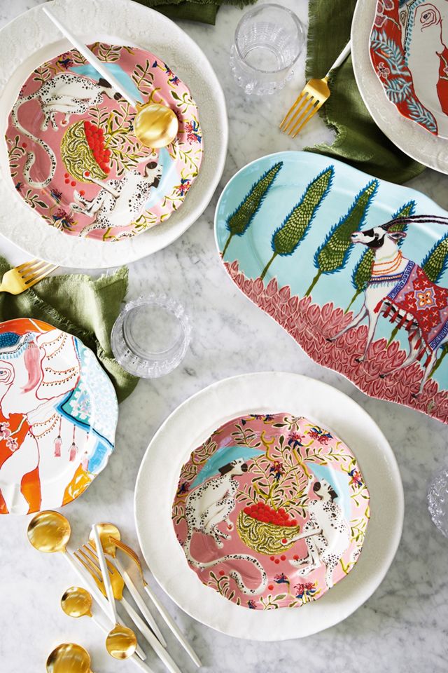 Paige Gemmel Eastern Animal Dessert Plate #3
