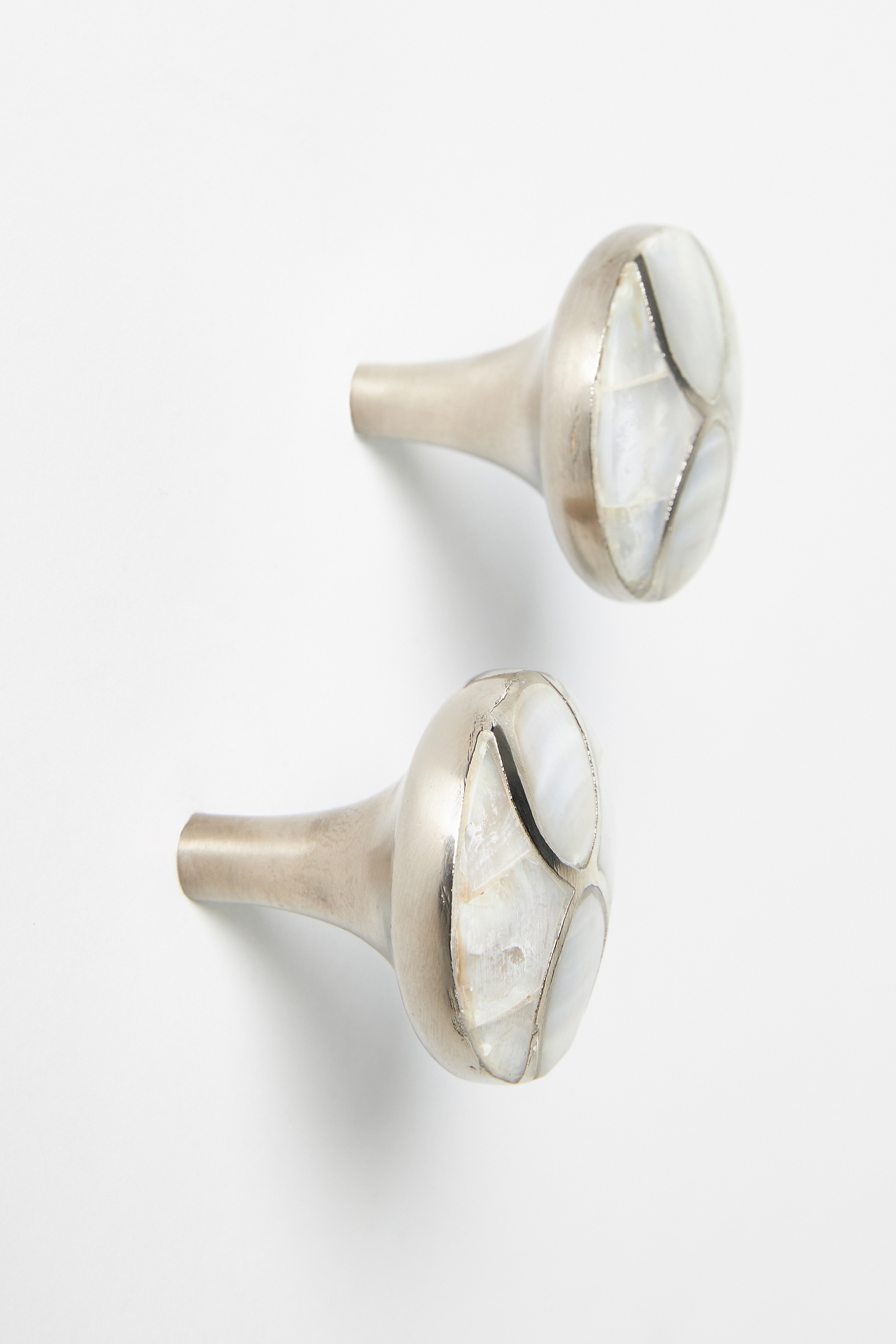 Pearlescent Infinity Knobs, Set of 2