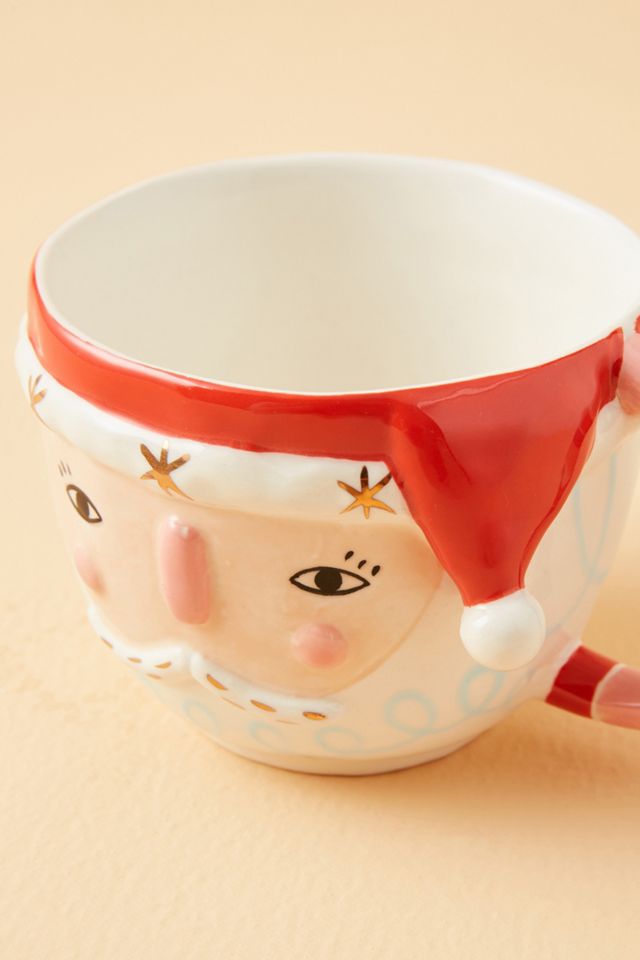 Bird Can Fox Pixie Santa Mug #1