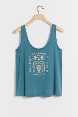 Jason K. Yun Onwards Graphic Tank | Anthropologie