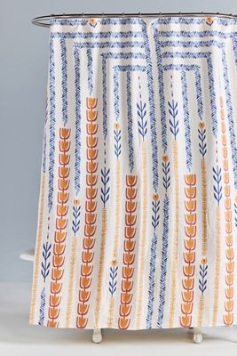 Bimini Organic Cotton Shower Curtain
