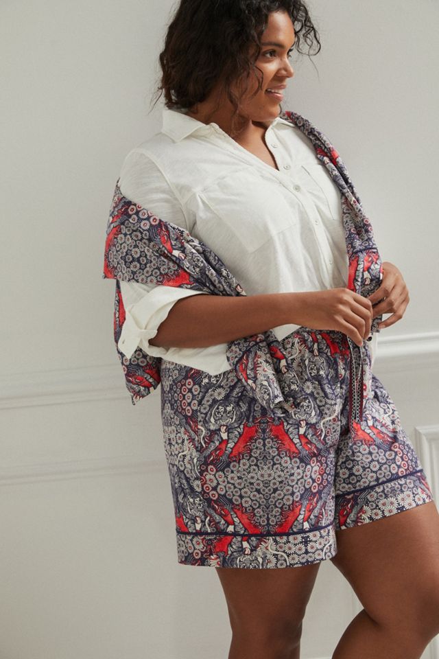 Florence Balducci Menagerie Flannel Sleep Shorts #3