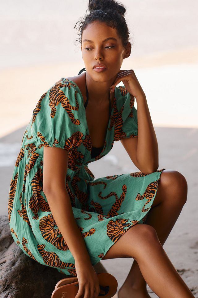 slim fit dress slacks Poppy Mini Dress ~ Maribel print by Jaase – Kenzie Tenzie main image 0