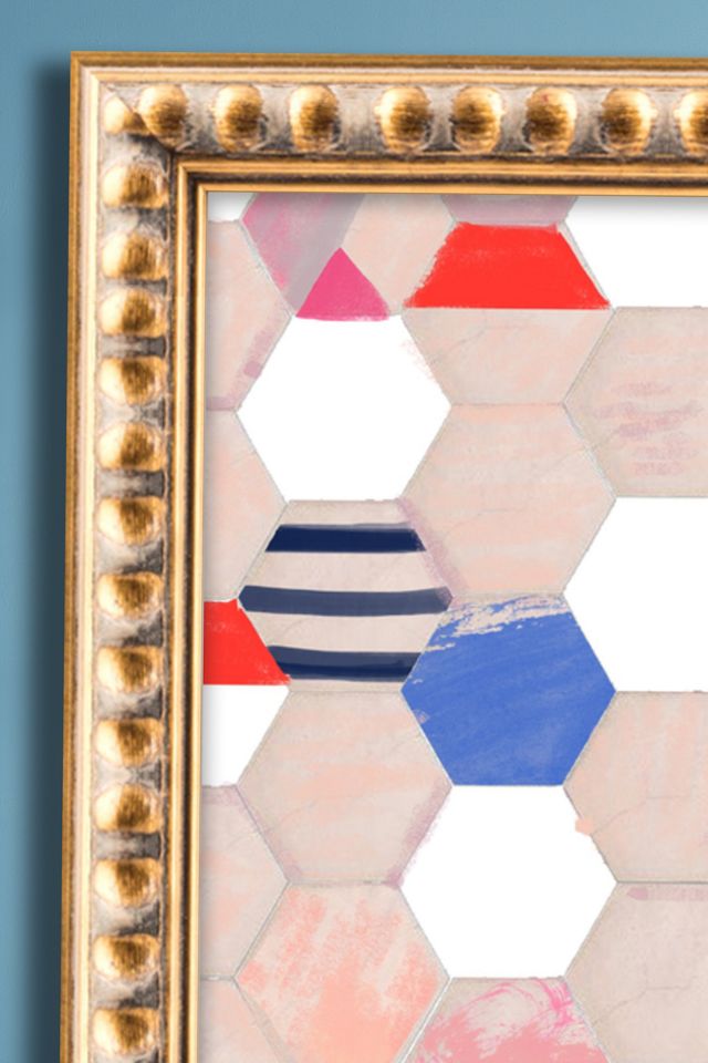 Tiles In Paris Wall Art #1