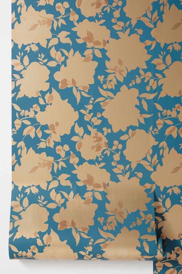 Floral Silhouette Wallpaper #1