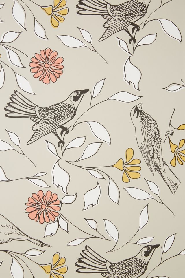 Songbird Peel-and-Stick Wallpaper #2