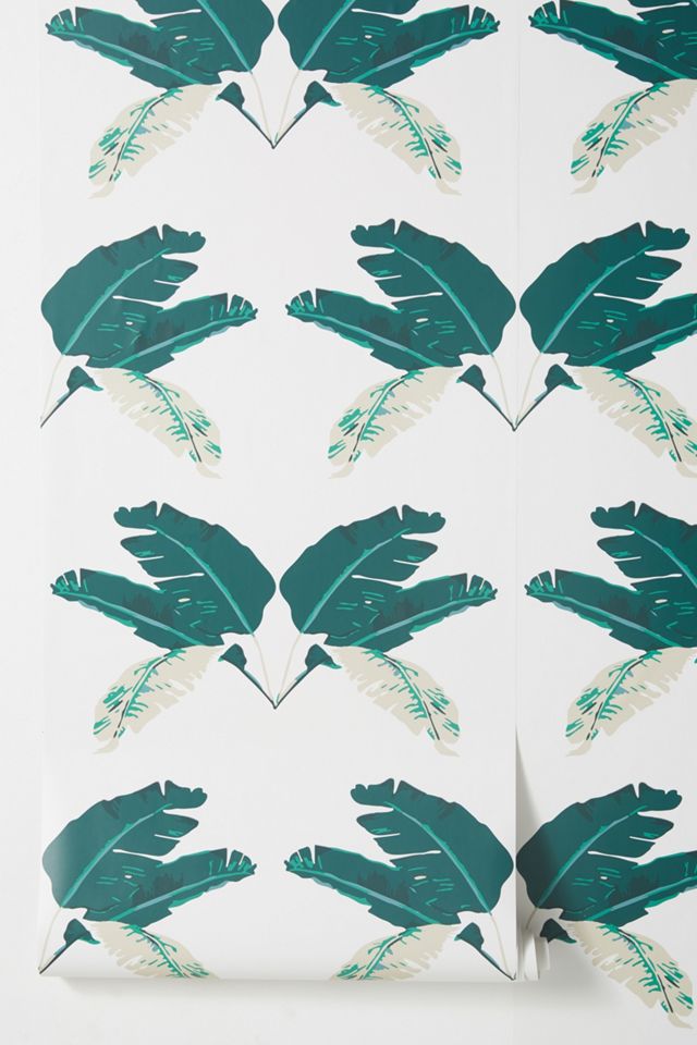 Palm Leaf Wallpaper | AnthroHome Anthropologie Palm Leaves Wallpaper main image 0