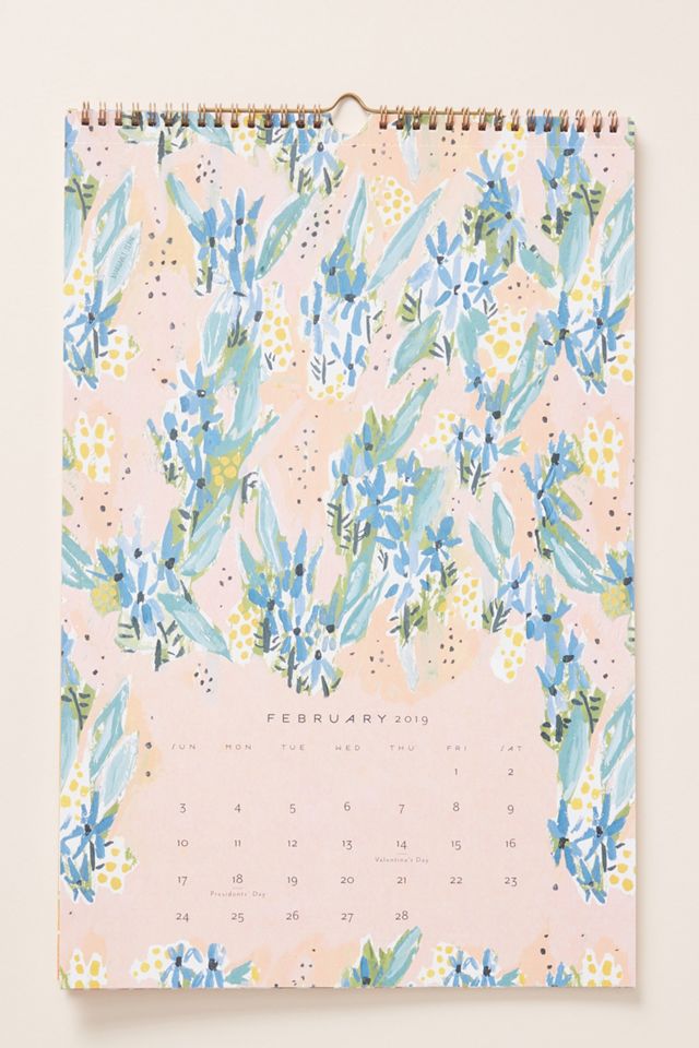 Seedlings Blume 2019 Wall Calendar #1