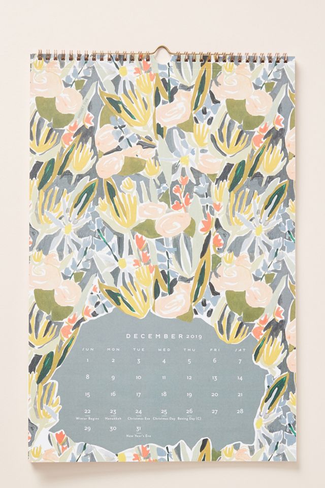 Seedlings Blume 2019 Wall Calendar #3