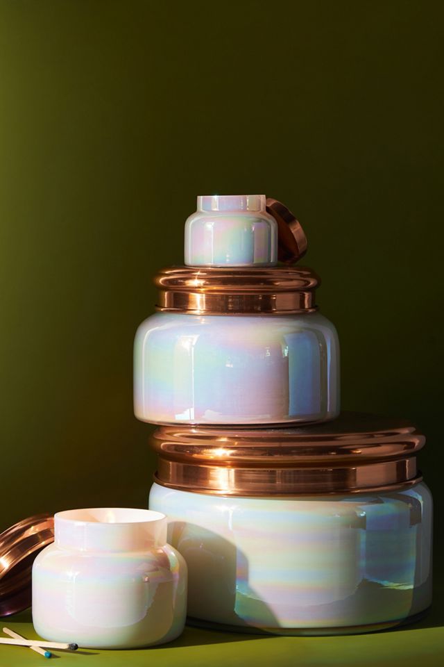Capri Blue Iridescent Jar Candle #1