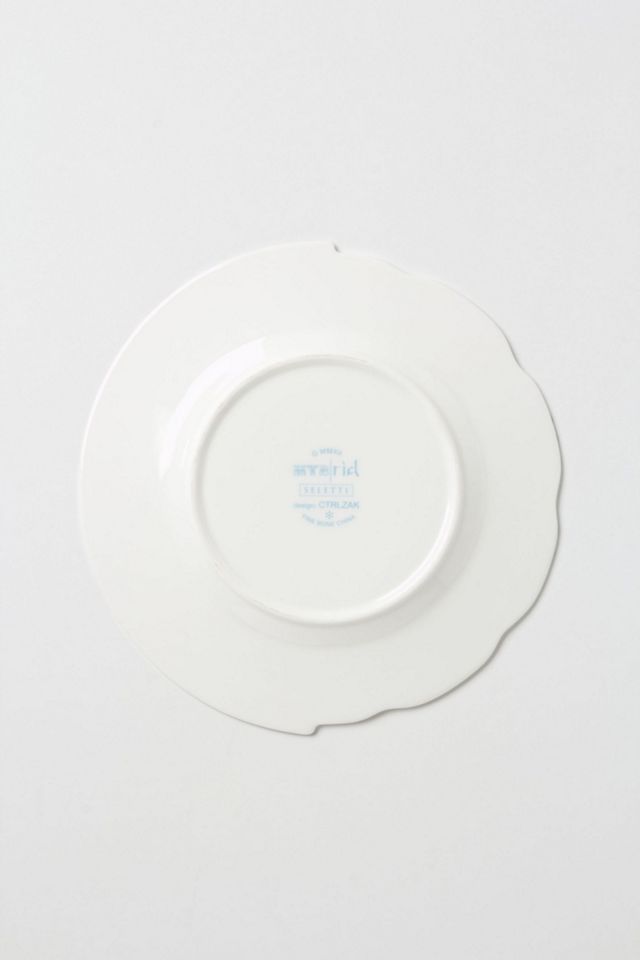 Unlikely Symmetry Floral Side Plate #1