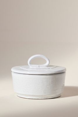 The Glenna Italian Earthenware Sugar Bowl