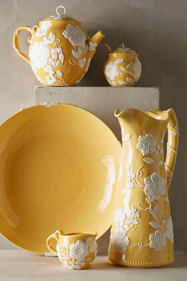 Petal Vines Sugar Bowl #1