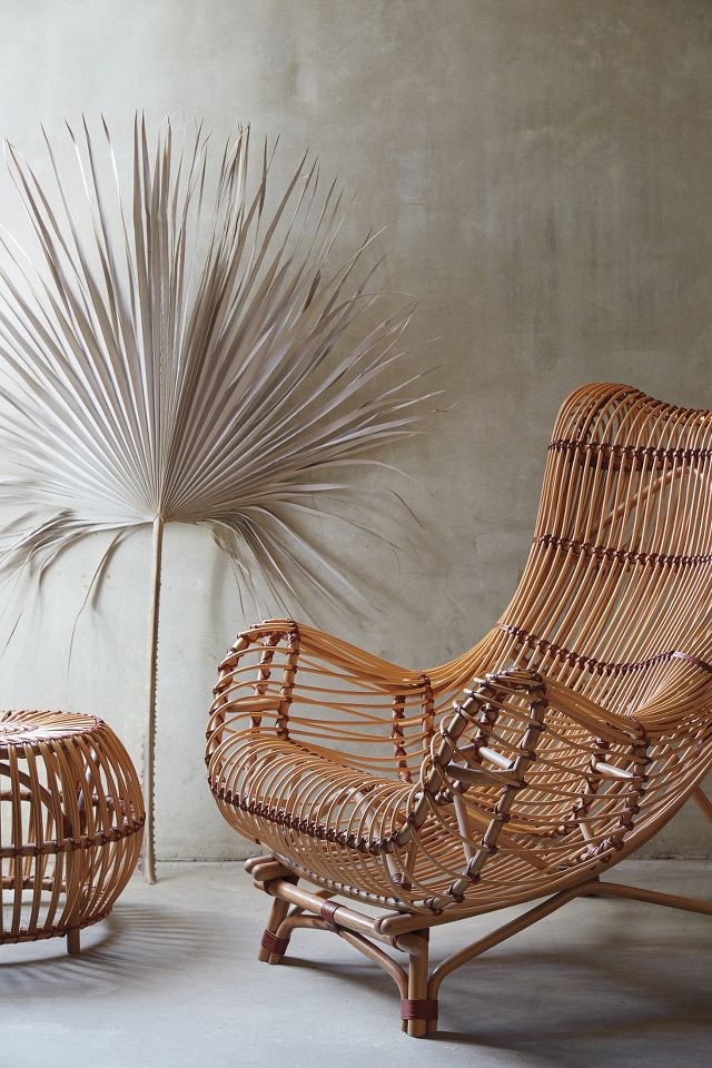 Rattan store chair anthropologie