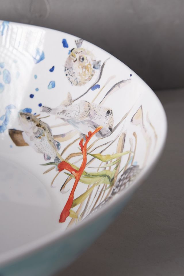 Under The Sea Melamine Serving Bowl #2