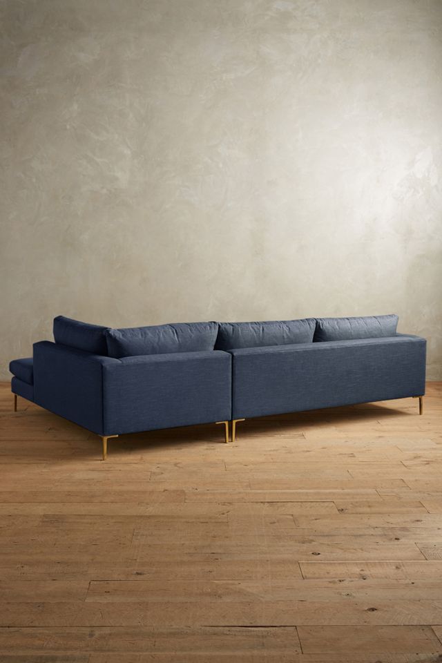 Linen Edlyn Right Sectional #1
