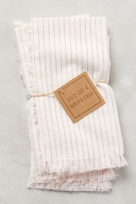 Shining Pinstripe Napkins