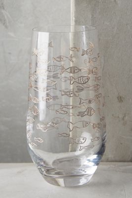 Tiny Fish Highball Glass
