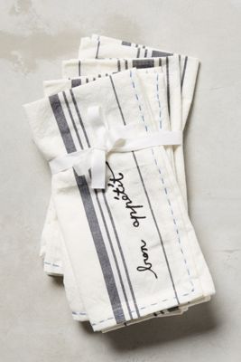 Good Day Napkins, Set of 4