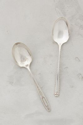 Silvered Tea Spoons