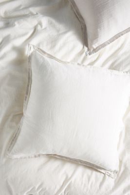 Relaxed Cotton-Linen Euro Sham