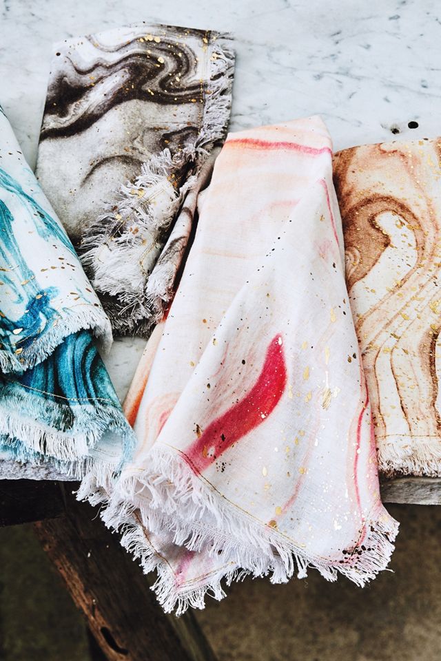 Marbled Napkin #2