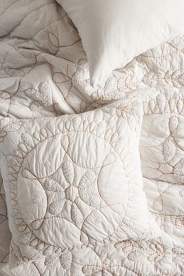Embroidered Alia Euro Sham