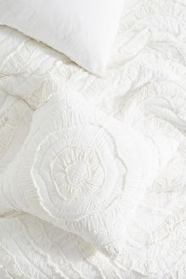Textured Medallion Euro Sham