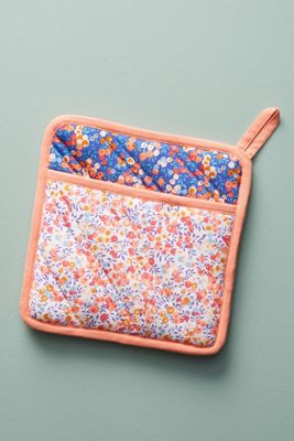 Liberty for Anthropologie Wiltshire Berry Pot Holder