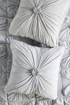 Organic Rosette Jersey Euro Sham