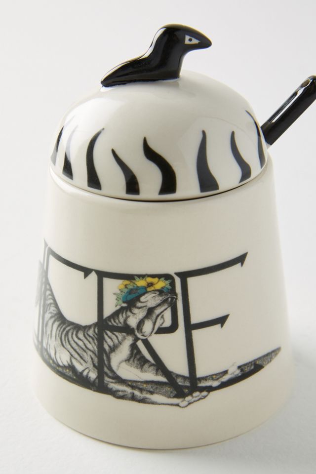 Animal Alphabet Sugar Pot #1