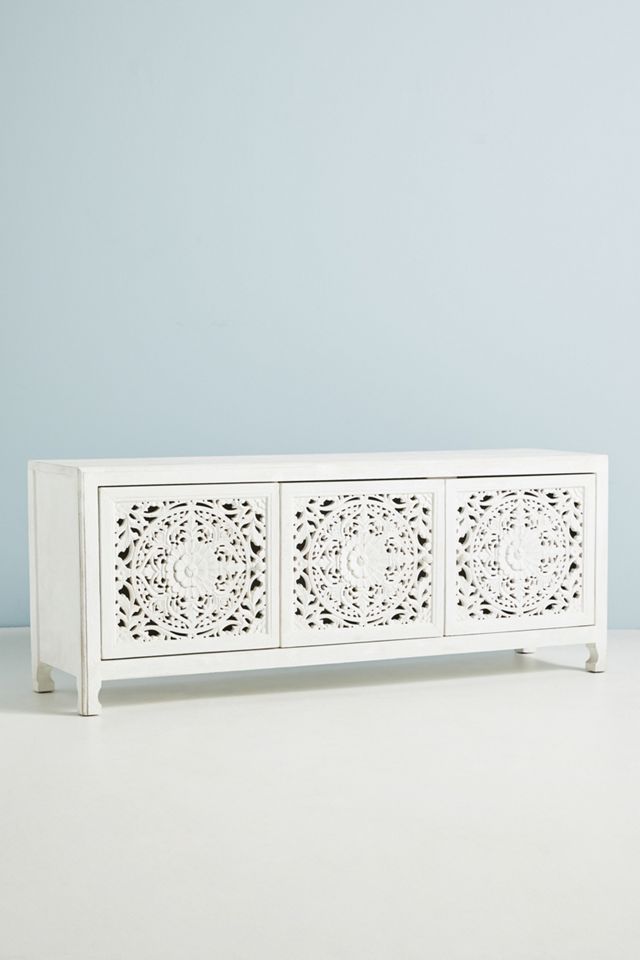 Handcarved Lombok Media Console #2