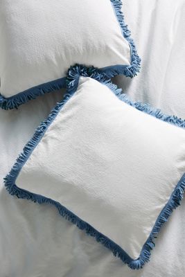 Layered Fringe Euro Sham
