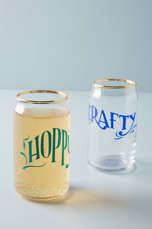 Gilded Beer Glass