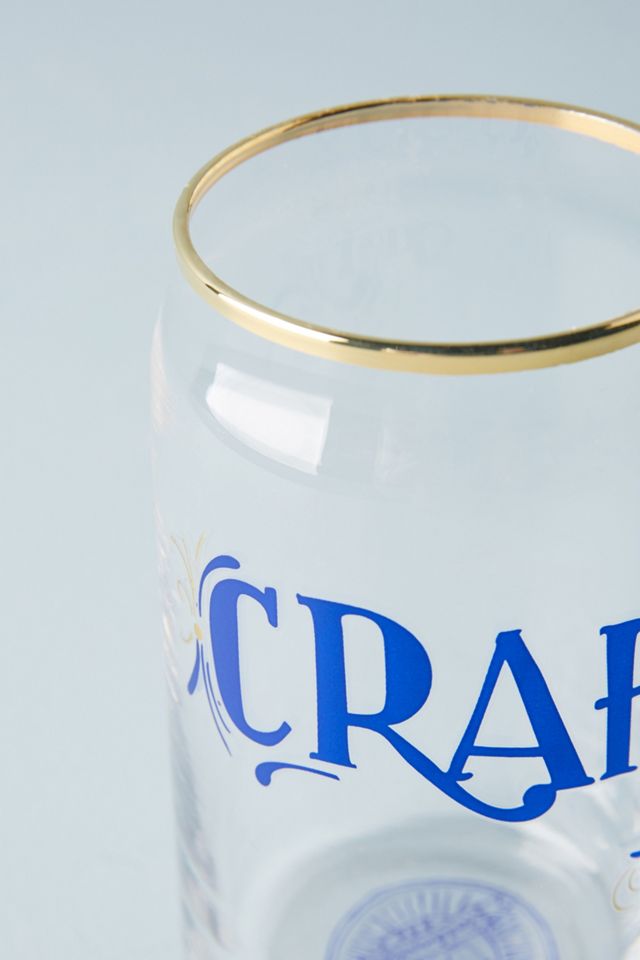 Gilded Beer Glass #2