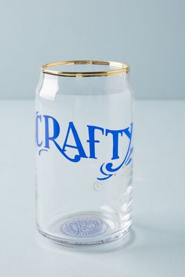 Gilded Beer Glass