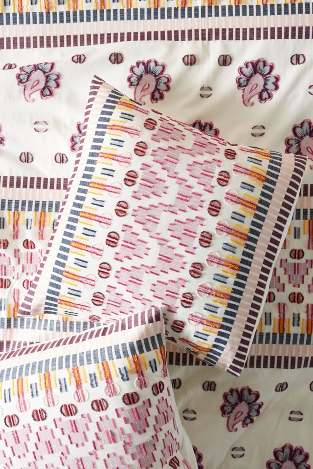 Anthropologie deals Woven Malindi Shams