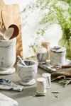 Smoky White Marbled Serveware Collection Bundle