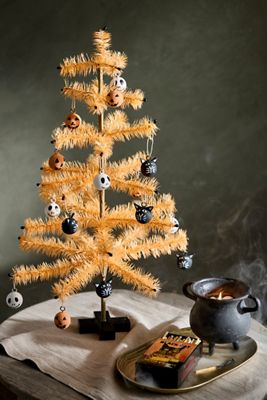 Halloween Feather Tree Bundle