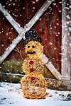 Snowman Accessories Kit + Stargazer Lit Vine Vine Sphere Bundle