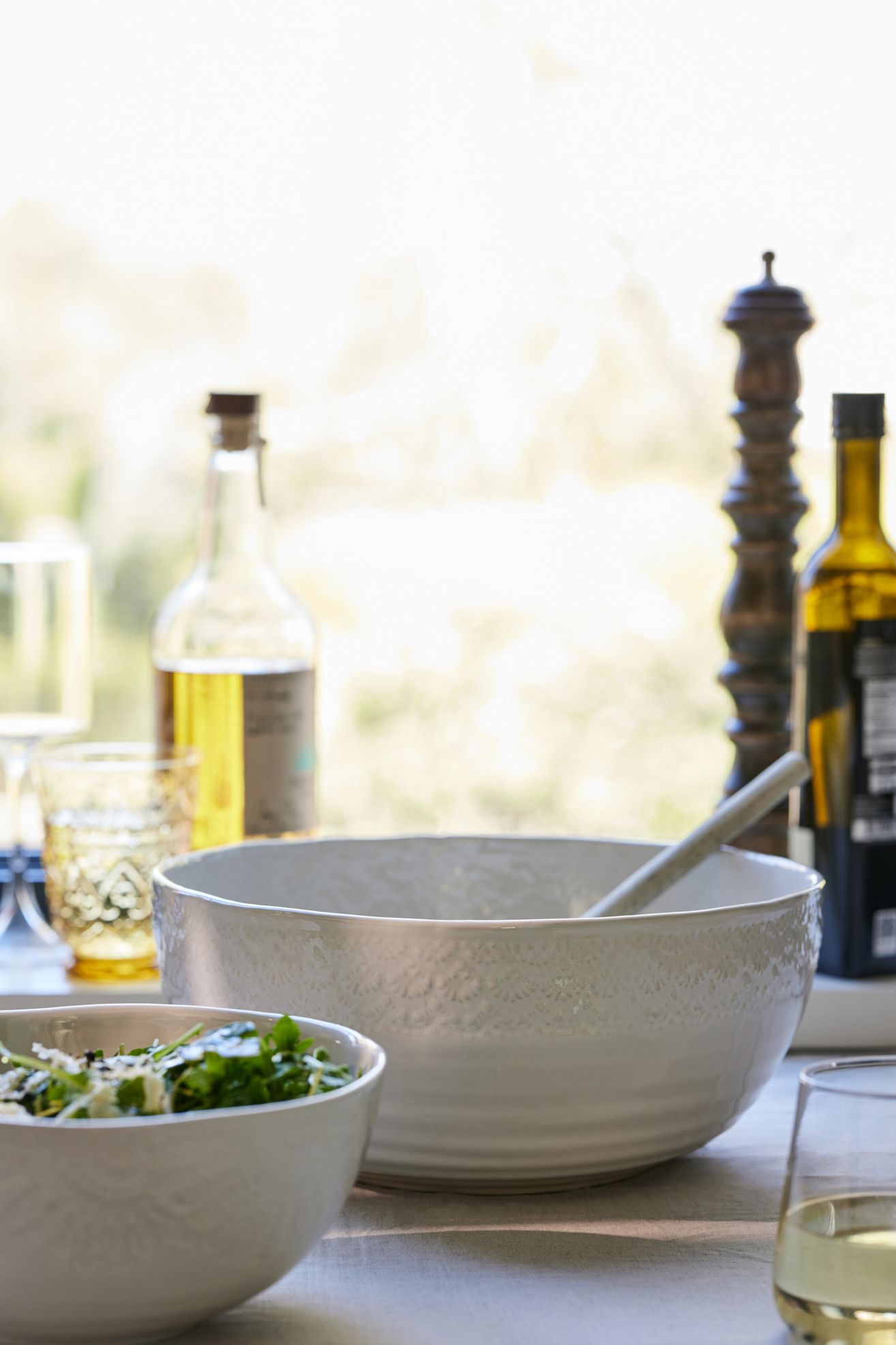 Old Havana Serving Bowl - White