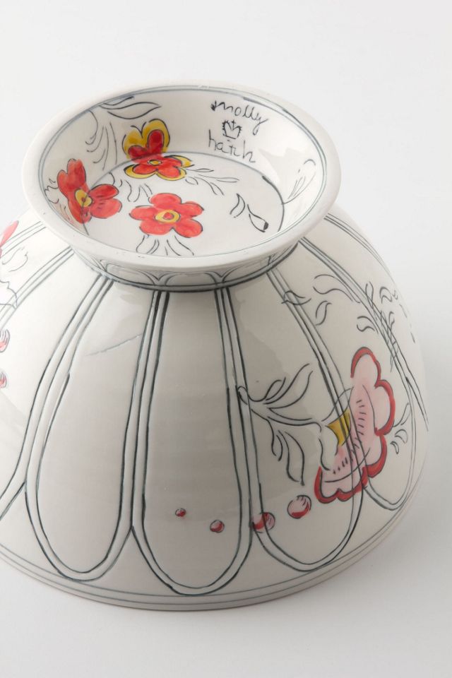 Peony Portrait Serving Bowl #4