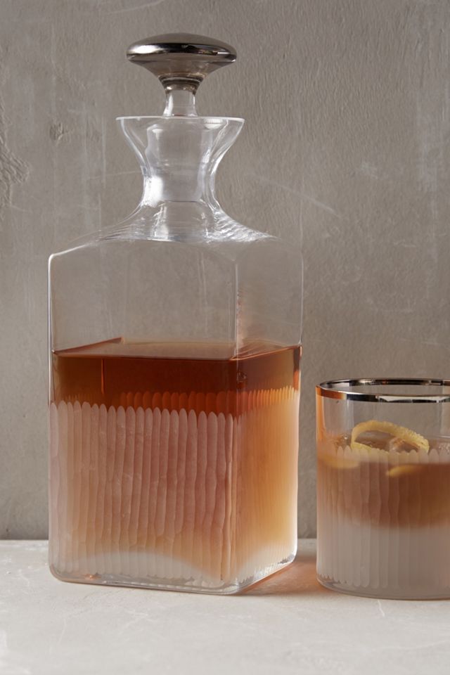 Ice Sculpture Decanter Anthropologie