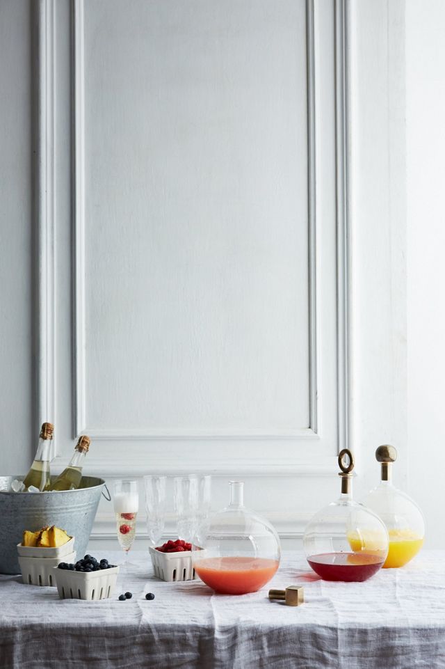Brass-Capped Decanter #2