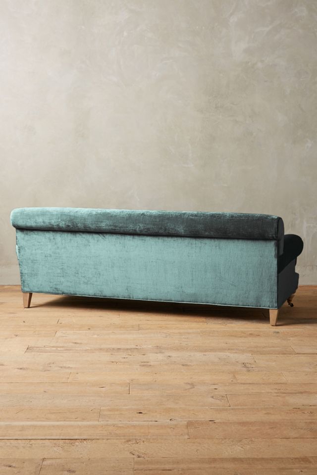 Slub Velvet Willoughby Sofa, Wilcox #2