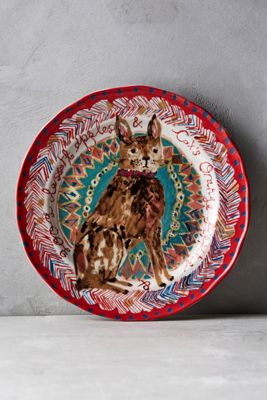 Woodland Picnic Dessert Plate