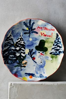 Holiday In Provence Dessert Plate