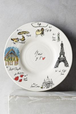 City Vignette Canape Plate