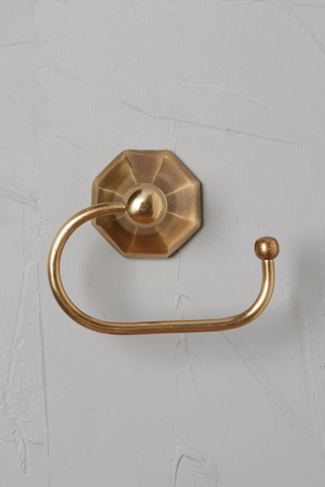 Brass Circlet Toilet Paper Holder #1
