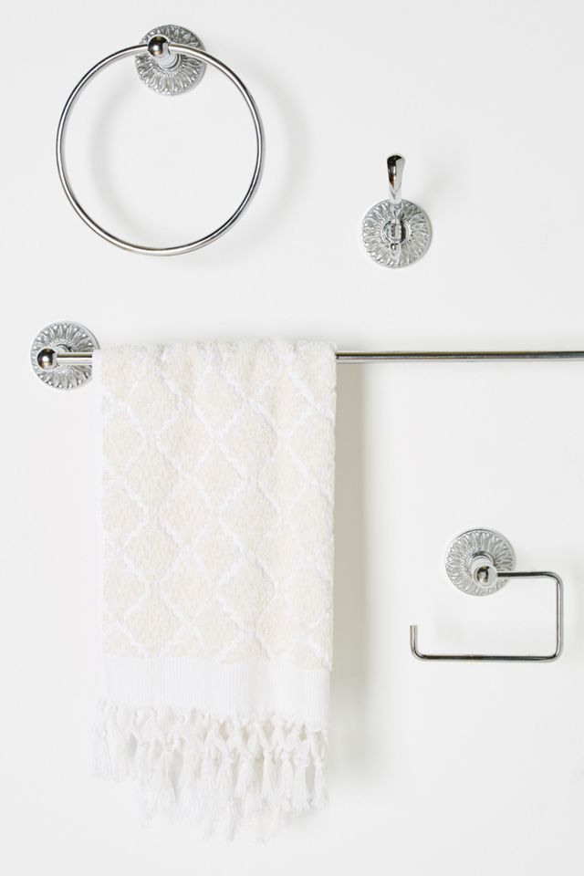 Floral Imprint Bath Hook #2